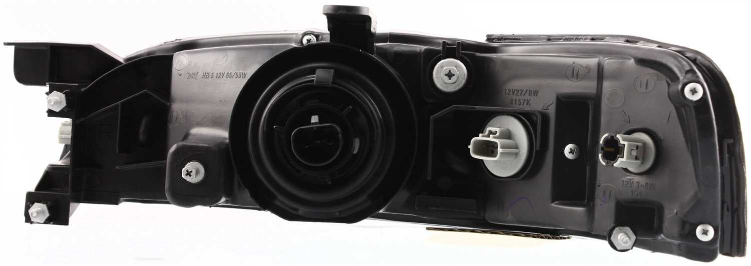 Headlight Compatible With 2000-2001 Nissan Altima Right Passenger Halogen With bulb(s)