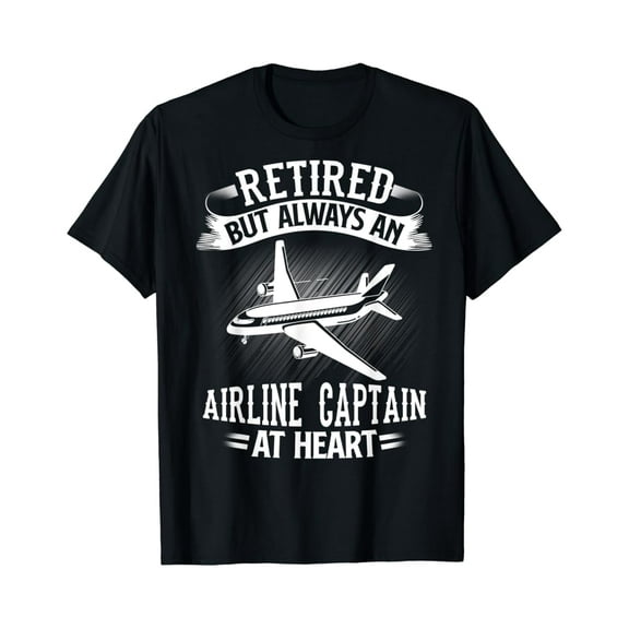 Sam Soft Retired Airline Captain Shirt Pilot Retirement Gift T-Shirt Full Size S-5XL