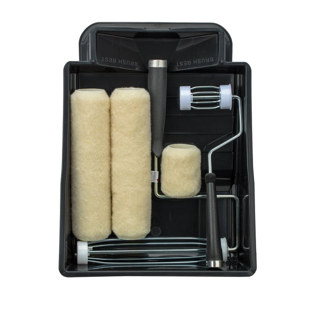 ShurLine Better 6Piece Lint Free Knit Full Room Paint Tray Set