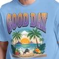 thumbnail image 4 of Men's Margaritaville Light Blue Detroit Lions Good Day T-Shirt, 4 of 4