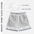 thumbnail image 3 of FORMRS Boys Swim Trunks Quick Dry Mesh Lining Beach Boardshorts, Sizes XS-XL, Blue Octopus Pattern, 3 of 7