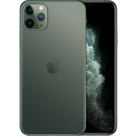 Restored Apple iPhone 11 Pro Max 256GB Midnight Green Fully Unlocked Smartphone (Refurbished)