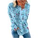 thumbnail image 2 of Ichuanyi liquidación de la moda femenina de la moda holgada las mangas de mangas largas de mangas largas sudaderas casuales ICHUANYI WER2023082207043, 2 of 5