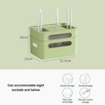 thumbnail image 3 of Caja Almacenamiento Del Enrutador La Gestión Cables para Oficina en Casa (doble Capa) Verde, 3 of 9