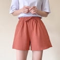 thumbnail image 6 of TRUBKH shorts for women athletic shorts for women cotton shorts for woman womens shorts casual bermuda shorts for women Red S, 6 of 8