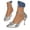 Silver, variant on MuXiKeJi Clothes Women's Wedding Heels Sparkly Rhinestone Stiletto Pumps Bow Heels Pointed Toe Ankle Strap High Heels Bridal Party Dress Shoes