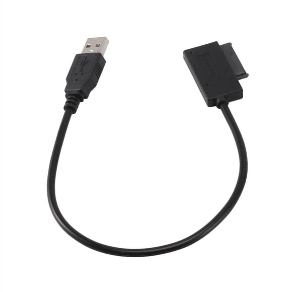 3X USB 2.0 to Mini Sata II 7+6 13Pin Adapter Converter Cable for Laptop CD/DVD ROM Slimline Drive
