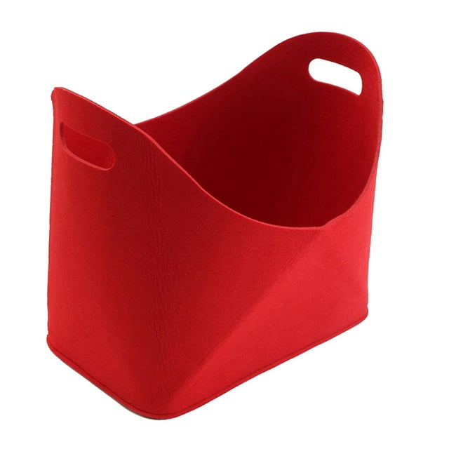 Organizador de cesta de almacenamiento, organización de lavandería, cestas de lavandería, cesta de almacenamiento de artículos diversos de felpa para Rojo BLESIY Cesta de almacenamiento
