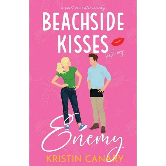 Hallmark Beach Small Town Romance Beachside Kisses With My Enemy: A Sweet Romantic Comedy, Book 2, (Paperback)