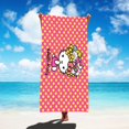 thumbnail image 1 of Serviette de Plage Sanrio Hello Kitty Style Dessin Animé en Microfibre Grande Serviette de Plage Serviette de Bain Serviette Carrée Multifonctionnelle Serviette de Plage, 1 of 1