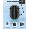 thumbnail image 6 of Charger for Switch 2 Controllers, Charging Dock Base Station for Nintendo Switch 2 Joy Cons with Indicator, 6 of 8