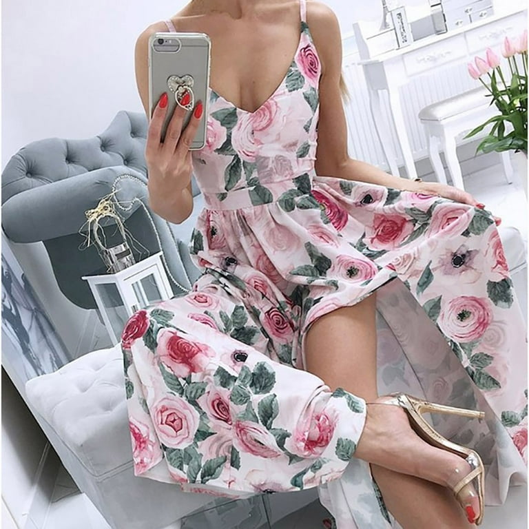 Tropical semi deals formal dress