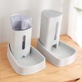 thumbnail image 4 of Methold Dispensador De Agua Inodoro Y Sin BPA Para Gatos Y Perros Salida Amplia Antifugas De 3800 Ml De Capacidad Suministros de alimentación y agua para mascotas Dispensador de alimentos gris, 4 of 6