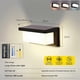 thumbnail image 5 of 6W LED Outdoor Porch Light Solar Light IP65 Waterproof Smart Light Control with Motion Sensor No Need to Drill Holes, 5 of 5