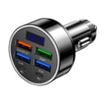 thumbnail image 2 of Cargador De Coche Con Salida USB, 4 Puertos USB + 2 Puertos PD, Pantalla Digital Para Todoterrenos De 12 V Y 24 V, 2 of 9