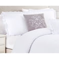 thumbnail image 2 of RT Designers Collection CMP11097K Portland Washed Ruffled Comforter Set, White - King Size - 5 Piece, 2 of 2