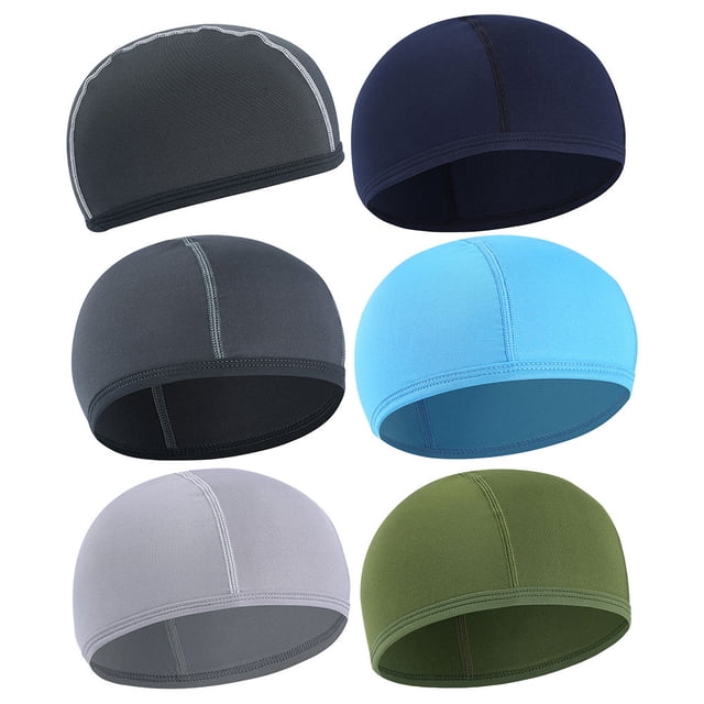 OUNONA 6 Pcs Sports Supplies Liner Stretchy Polyester Assorted Dry Snowboarding