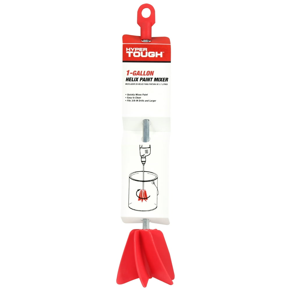 Hyper Tough Helix Paint Mixer for 1 Gallon Containers