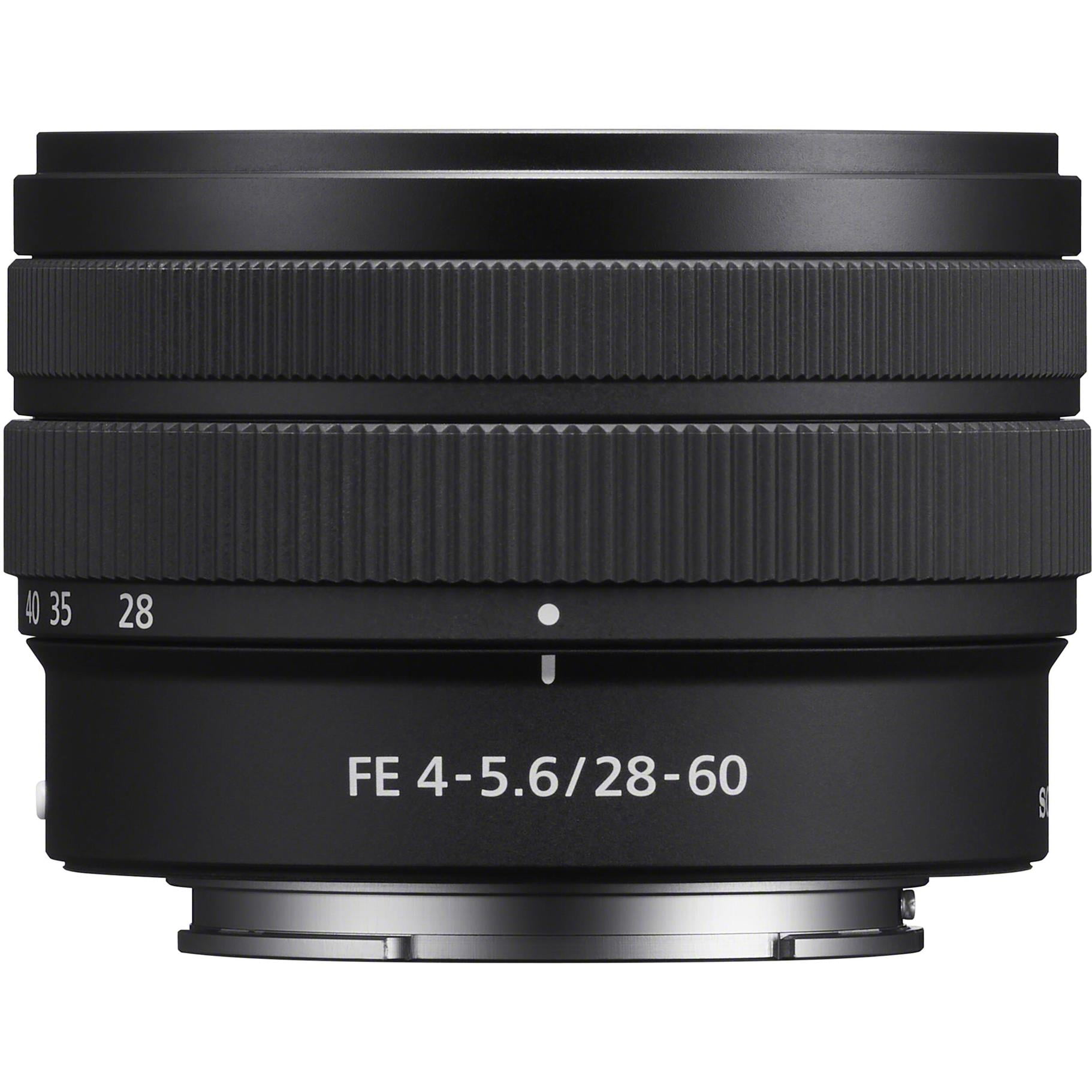 Sony FE 28-60mm f/4-5.6 Compact Zoom Mirrorless Lens - Walmart.com