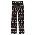 LRJTENG Christmas Mens Casual Pants Pajama Pants with Drawstring and