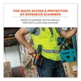 thumbnail image 2 of Squids 5540 Handheld Barcode Scanner Holster with Belt Loop, Large, 2.75x3.5x8, Polyester, Gray, Ships in 1-3 Business Days | Bundle of 2 Each, 2 of 6