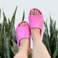 thumbnail image 3 of LAVRA Womens Cushion Cloud Slides Beach Pillow Sandals, 3 of 5