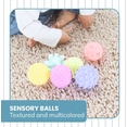 thumbnail image 2 of 6 Pcs Pelotas Sensoriales Didácticas Para Bebé Con Texturas Xtellar multicolor, 2 of 3