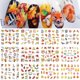 thumbnail image 1 of Pegatinas de hojas de otoño para decoración de uñas, 12 piezas, deslizador de agua de animales de hoja de arce de dibujos animados, calcomanías abstractas para uñas, decoración de flores de otoño, man, 1 of 4
