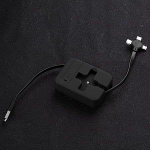 Retractable Quick Charging Cable  Retractable Usb Cable 3 In 1 Charging Cable Roll Mobile Phone Holder Retractable Quick USB Cable Charging Cable Compatible For Cell Phones Tablets