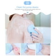 thumbnail image 3 of Silicone Body Scrubber Silicone Soap holder Pouch Body Exfoliator Scrubber Brush for Bath or Shower Body Scrubber for Bar Soap, 3 of 8