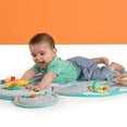 thumbnail image 5 of Bright Starts Hug ‘n Cuddle Elephant Activity Baby Gym and Tummy Time Play Mat with Take-Along Toys, Green Newborn+, 5 of 15