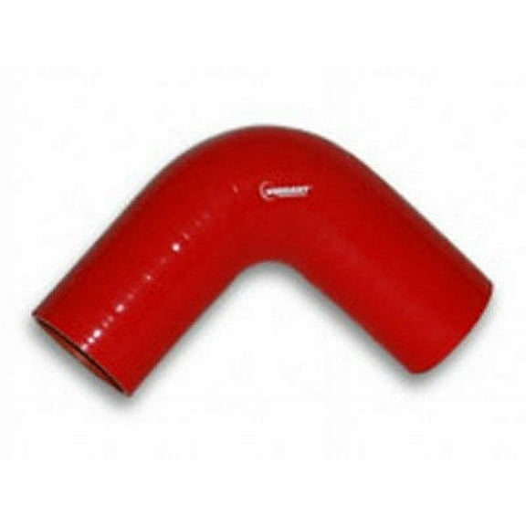Vibrant Performance 2745R VIB2745R 4 PLY 90 DEGREE ELBOW, 3.5IN I.D. X 8IN LEG LENGTH - RED