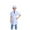H-White1508, variant on FEIFLY Doctor Outfits For Kids With Lab Coats Career Day Doctor Dress Up For Boys Girls Solid Color Festival Clothing