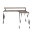 thumbnail image 4 of Ameriwood Home Haven L Desk with Riser, Black Oak, 4 of 9