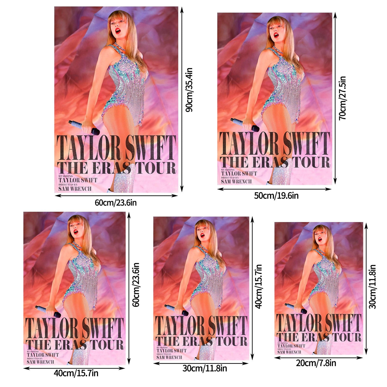Taylor Swift Poster Merch the Eras Tour Music Wall Art Decor Posters for  Swiftie Gifts 12X18 inch