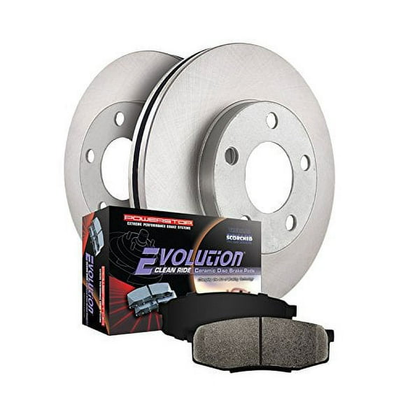 Powerstop KOE1798 PSBKOE1798 REAR DAILY DRIVER BRAKE KIT Fits select: 2007-2010 FORD F250, 2007-2009 FORD F350