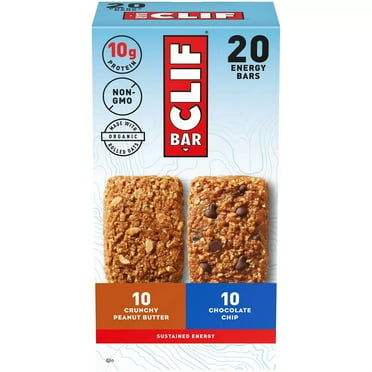 Clif Bar Variety Pack, 2.4 Ounce (Pack of 20)