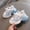 Blue, variant on Baby Boys Girls Breathable Casual Sneakers Outdoor Sports Lace-Up Chunky Platform Running Tennis Shoes for 1-7Y