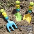 thumbnail image 4 of ABS Rake Spade Kit Lovely Portable Interactive Garden Toys Festival Plant Moving Sand Digging Gardening Tool Birthday Gift Pointed Spade, 4 of 8