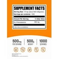 thumbnail image 2 of BulkSupplements DL-Phenylalanine Powder - 500mg per Serving - 500 Grams (1.1 lbs) - 1000 Servings, 2 of 5