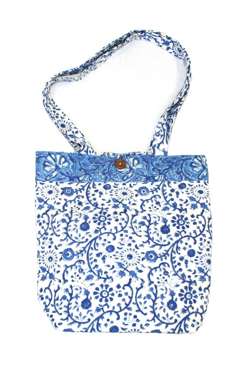 cotton quilted tote bags