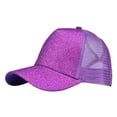 thumbnail image 2 of Windfall Women Summer Baseball Cap Anti UV Mesh Ponytail Hat Adjustable Outdoor Sports, 2 of 6
