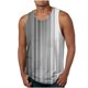 thumbnail image 1 of Tanques para Hombre para el Verano Solto Chaleco Impresión Deportivo Cuello Redondo, Casual, 1 of 4
