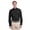 BLACK, variant on Harriton Men's Tall Foundation 100% Cotton Long-Sleeve Twill Shirt with Teflonâ„¢ - M581T