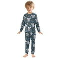 thumbnail image 7 of Pajamama Koalas and Flowers Cute Comfortable Cotton Two-piece Pajama Set, 7 of 7