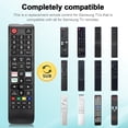 thumbnail image 7 of (Pack of 2) Universal Remote for Samsung All TV Remote, Replacement Compatible for Samsung Smart TV, LED, LCD, HDTV, 3D Series TV, 7 of 7