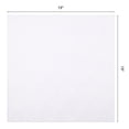 thumbnail image 6 of 12 Pack Cloth Napkins, Jacquard Washable and Reusable Table Dinner Napkins for Restaurant, Weddings, Event and Parties White 19x19inch, 6 of 6