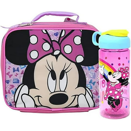 

Disney Minnie Mouse Lunch Box and Water Bottle Set 2 Piece