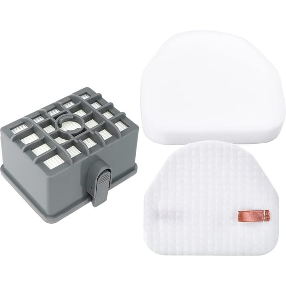 Aorsher Vacuum Filter Replacement Set Compatible with Shark Rocket Professional NV480 NV472 NV481 NV482 NV484 Rotator NV450 NV451 Upright Vacuum