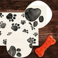 thumbnail image 4 of Dog Paw Print Table Runner Puppy Dog Birthday Party Decoration Farmhouse Dining Room Kitchen Home Decor (13" x 90"), 4 of 5